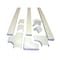 Kable Kontrol Kable Kontrol TV Wall Cord Cover Cable Raceway - 10 Piece Kit - 1.25" W x 0.43" H Channel Size WC320 - alternate 1
